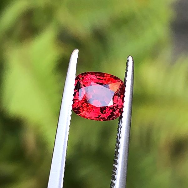 1.22克拉無燒無處理緬甸橘紅色尖晶石 山姆大叔寶石屋,尖晶石,寶石,珠寶,Sam'sGemStudio,Spinel,Gemstone,Gem,Jewelry