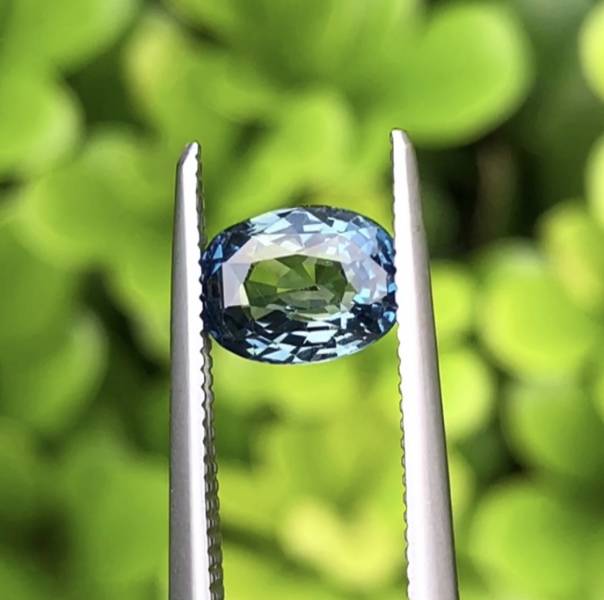 1.35克拉無燒無處理斯里蘭卡藍綠色藍寶石 山姆大叔寶石屋,藍寶石,寶石,珠寶,Sam'sGemStudio,Sapphire,Gemstone,Gem,Jewelry