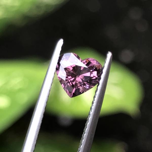 1.19克拉無燒無處理緬甸紫羅蘭色尖晶石愛心 山姆大叔寶石屋,尖晶石,寶石,珠寶,Sam'sGemStudio,Spinel,Gemstone,Gem,Jewelry