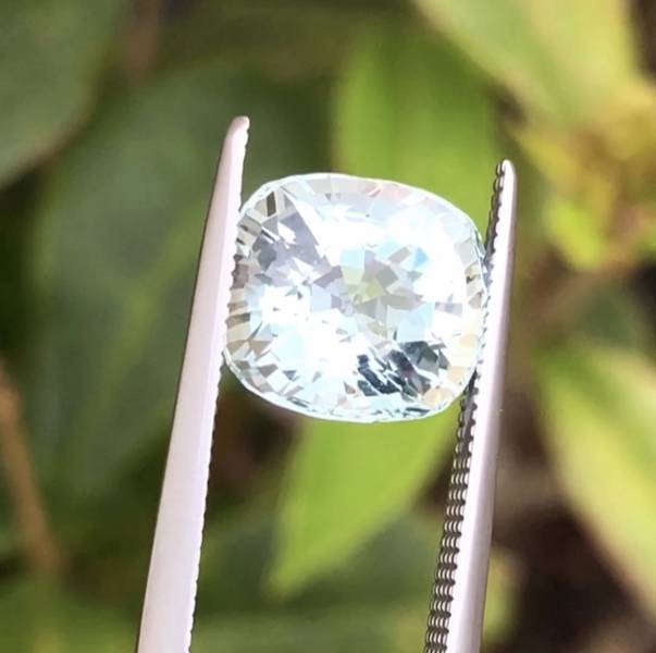 4.11克拉無燒無處理斯里蘭卡海水藍寶 山姆大叔寶石屋,海水藍寶,寶石,珠寶,Sam'sGemStudio,Aquamarinl,Gemstone,Gem,Jewelry