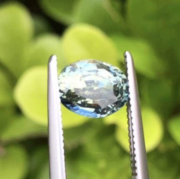 1.84克拉無燒無處理斯里蘭卡藍綠雙色藍寶石 山姆大叔寶石屋,藍寶石,寶石,珠寶,Sam'sGemStudio,Sapphire,Gemstone,Gem,Jewelry