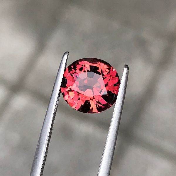 2.55克拉無燒無處理烏干達粉橘色碧璽 山姆大叔寶石屋,碧璽,電氣石,寶石,珠寶,Sam'sGemStudio,Tourmaline,Gemstone,Gem,Jewelry
