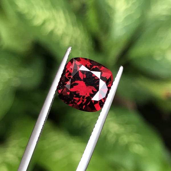 【詢價】4.85克拉無燒無處理緬甸艷紅色尖晶石 山姆大叔寶石屋,尖晶石,寶石,珠寶,Sam'sGemStudio,Spinel,Gemstone,Gem,Jewelry