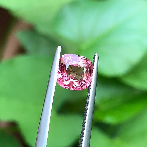 1.36克拉無燒無處理緬甸蓮花色尖晶石 山姆大叔寶石屋,尖晶石,寶石,珠寶,Sam'sGemStudio,Spinel,Gemstone,Gem,Jewelry