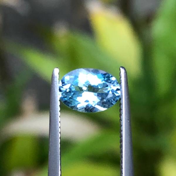 0.80克拉天然Vivid blue艷藍色海水藍寶 山姆大叔寶石屋,海水藍寶,寶石,珠寶,Sam'sGemStudio,Aquamarinl,Gemstone,Gem,Jewelry