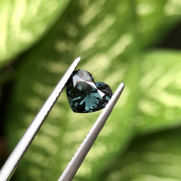 1.40克拉無燒無處理緬甸水鴨綠色尖晶石 山姆大叔寶石屋,尖晶石,寶石,珠寶,Sam'sGemStudio,Spinel,Gemstone,Gem,Jewelry