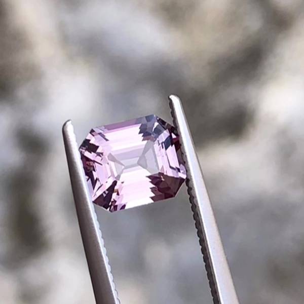 1.34克拉無燒無處理緬甸帶紫銀灰色尖晶石 山姆大叔寶石屋,尖晶石,寶石,珠寶,Sam'sGemStudio,Spinel,Gemstone,Gem,Jewelry