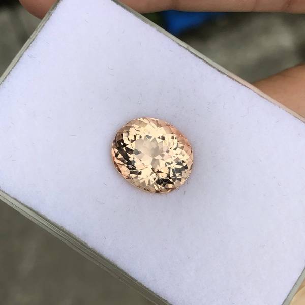 7.64克拉無燒無處理剛果橘粉色碧璽 山姆大叔寶石屋,碧璽,電氣石,寶石,珠寶,Sam'sGemStudio,Tourmaline,Gemstone,Gem,Jewelry