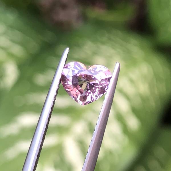 1.43克拉無燒無處理緬甸薰衣草粉紅色尖晶石愛心 山姆大叔寶石屋,尖晶石,寶石,珠寶,Sam'sGemStudio,Spinel,Gemstone,Gem,Jewelry