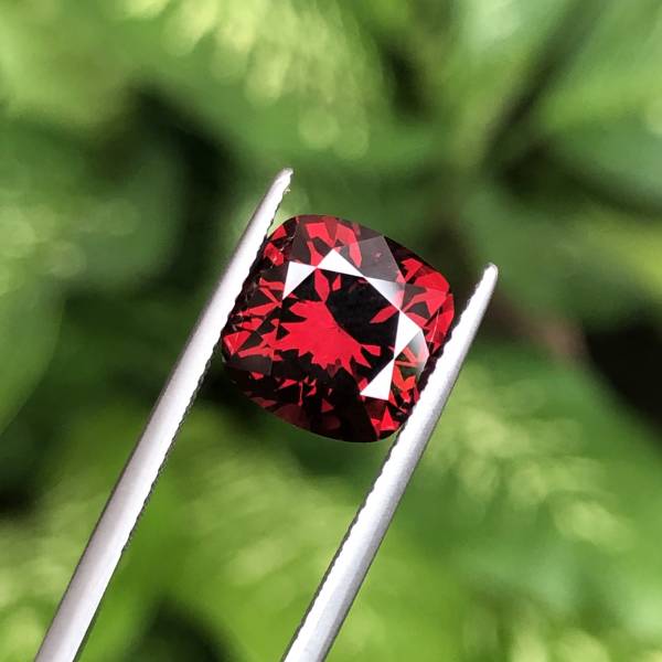 【詢價】4.85克拉無燒無處理緬甸艷紅色尖晶石 山姆大叔寶石屋,尖晶石,寶石,珠寶,Sam'sGemStudio,Spinel,Gemstone,Gem,Jewelry