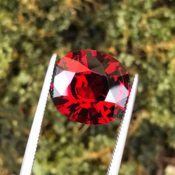 9.90克拉無燒無處理坦桑尼亞紫紅色玫瑰榴石 山姆大叔寶石屋,石榴石,玫瑰榴石,寶石,珠寶, Sam'sGemStudio,Garnet,Rhodolite,Gemstone,Gem,Jewelry