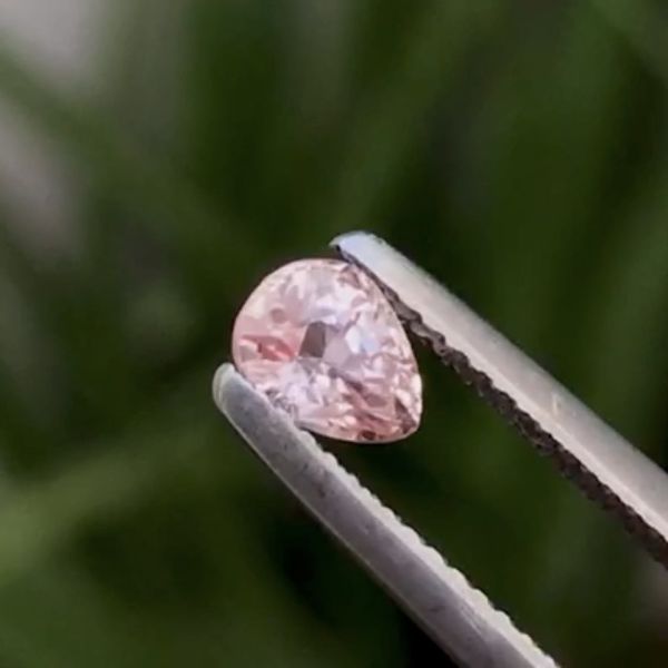 0.76克拉無燒無處理斯里蘭卡橘粉色蓮花剛玉 山姆大叔寶石屋,藍寶石,寶石,珠寶,Sam'sGemStudio,Sapphire,Gemstone,Gem,Jewelry