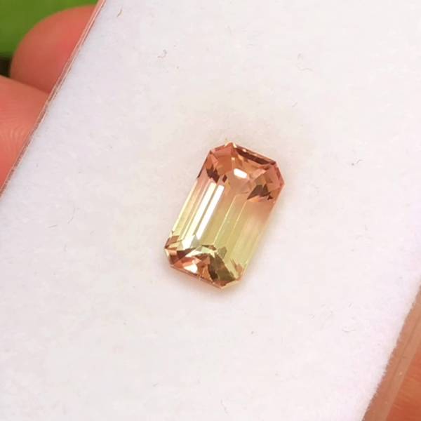 3.76克拉無燒無處理非洲雙色碧璽 Sam'sGemStudio,Tourmaline,Gemstone,Gem,Jewelry