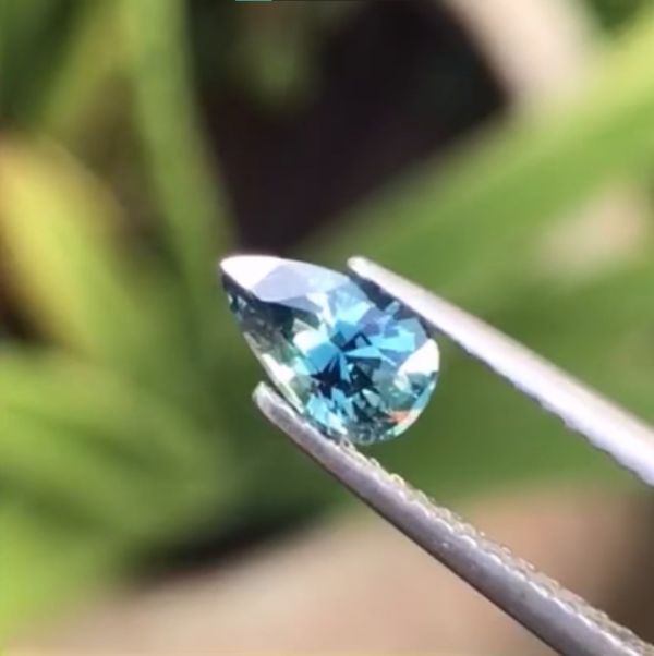 0.76克拉無燒無處理斯里蘭卡藍綠色藍寶石 山姆大叔寶石屋,藍寶石,寶石,珠寶,Sam'sGemStudio,Sapphire,Gemstone,Gem,Jewelry