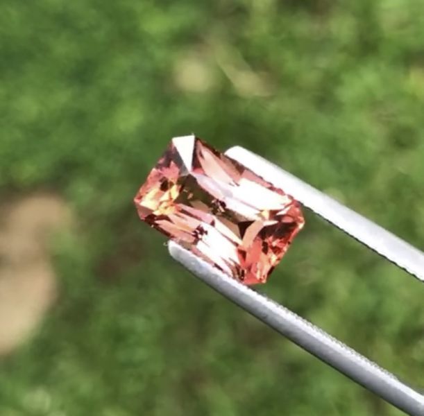 4.12克拉無燒無處理剛果棕粉色碧璽 山姆大叔寶石屋,碧璽,電氣石,寶石,珠寶,Sam'sGemStudio,Tourmaline,Gemstone,Gem,Jewelry