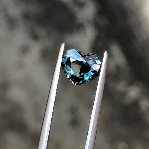 1.41克拉無燒無處理緬甸水鴨綠色尖晶石愛心 山姆大叔寶石屋,尖晶石,寶石,珠寶,Sam'sGemStudio,Spinel,Gemstone,Gem,Jewelry