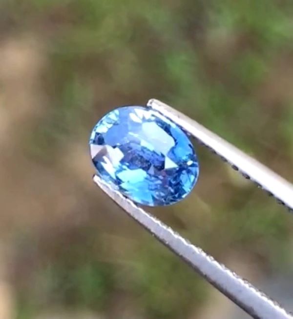 1.02克拉無燒無處理斯里蘭卡艷彩矢車菊藍色藍寶石 山姆大叔寶石屋,藍寶石,寶石,珠寶,Sam'sGemStudio,Sapphire,Gemstone,Gem,Jewelry