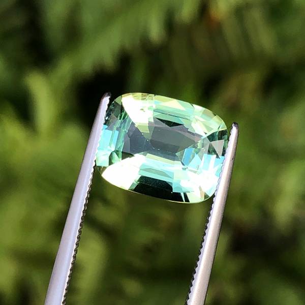 4.07克拉無燒無處理烏干達Lagoon Green 瀉湖藍綠色碧璽 山姆大叔寶石屋,碧璽,電氣石,寶石,珠寶,Sam'sGemStudio,Tourmaline,Gemstone,Gem,Jewelry