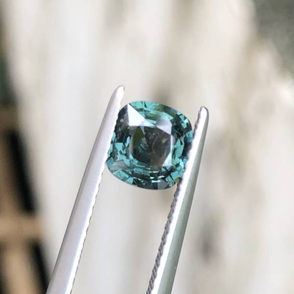 1.09克拉無燒無處理緬甸水鴨綠色尖晶石 山姆大叔寶石屋,尖晶石,寶石,珠寶,Sam'sGemStudio,Spinel,Gemstone,Gem,Jewelry