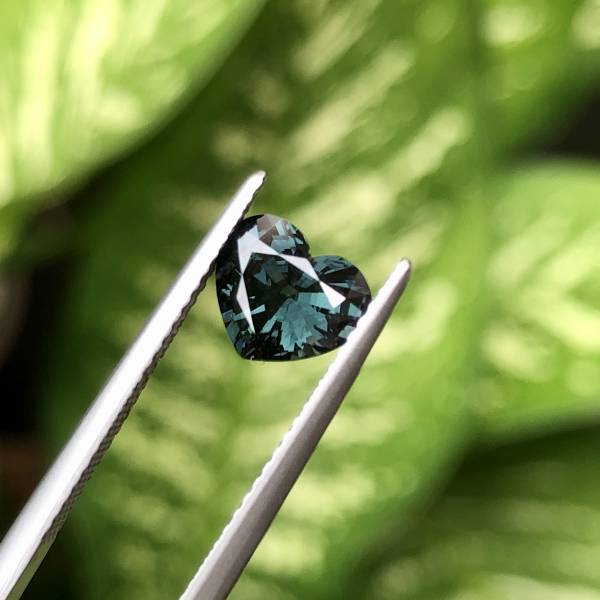 1.40克拉無燒無處理緬甸水鴨綠色尖晶石 山姆大叔寶石屋,尖晶石,寶石,珠寶,Sam'sGemStudio,Spinel,Gemstone,Gem,Jewelry