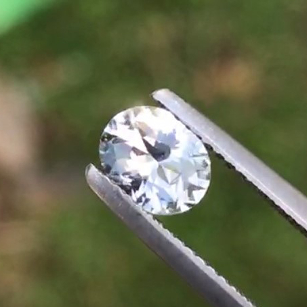 1.07克拉無燒無處理斯里蘭卡無色藍寶石 山姆大叔寶石屋,藍寶石,寶石,珠寶,Sam'sGemStudio,Sapphire,Gemstone,Gem,Jewelry