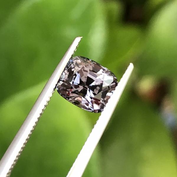 1.96克拉無燒無處理緬甸金屬銀灰色尖晶石 山姆大叔寶石屋,尖晶石,寶石,珠寶,Sam'sGemStudio,Spinel,Gemstone,Gem,Jewelry