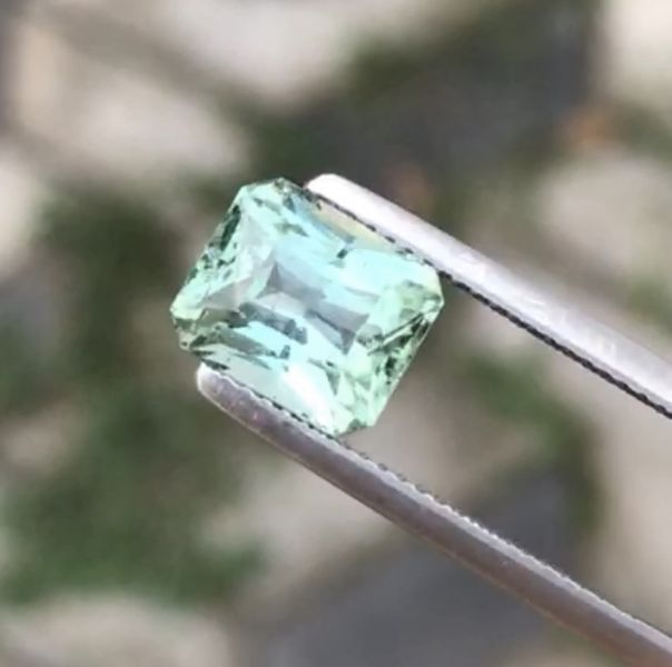 3.73克拉無燒無處理剛果藍綠色碧璽 山姆大叔寶石屋,碧璽,電氣石,寶石,珠寶,Sam'sGemStudio,Tourmaline,Gemstone,Gem,Jewelry
