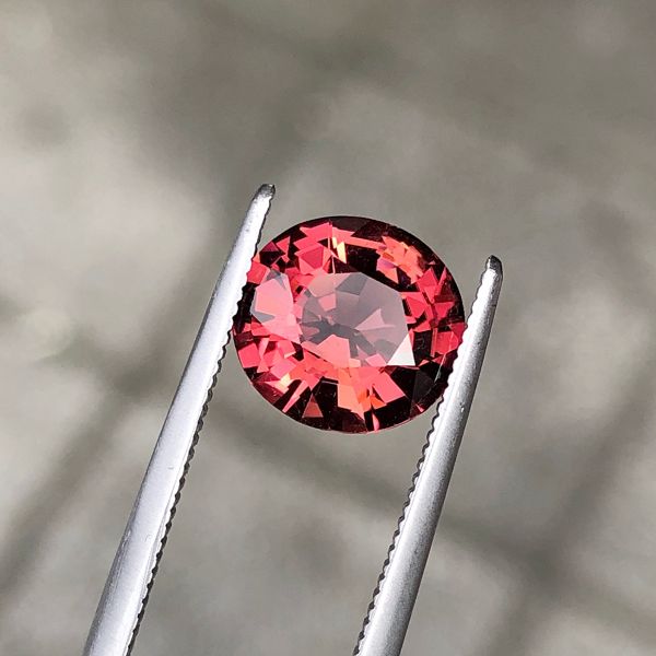 2.55克拉無燒無處理烏干達粉橘色碧璽 山姆大叔寶石屋,碧璽,電氣石,寶石,珠寶,Sam'sGemStudio,Tourmaline,Gemstone,Gem,Jewelry