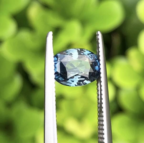 1.35克拉無燒無處理斯里蘭卡藍綠色藍寶石 山姆大叔寶石屋,藍寶石,寶石,珠寶,Sam'sGemStudio,Sapphire,Gemstone,Gem,Jewelry