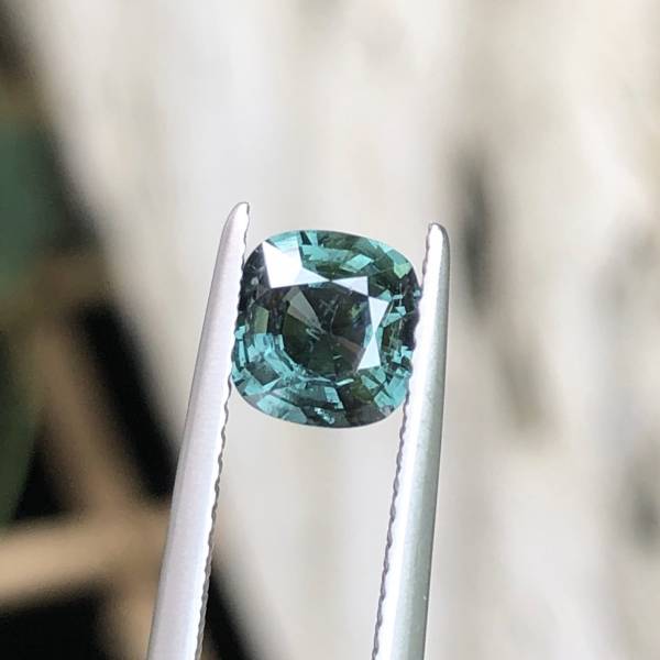 1.09克拉無燒無處理緬甸水鴨綠色尖晶石 山姆大叔寶石屋,尖晶石,寶石,珠寶,Sam'sGemStudio,Spinel,Gemstone,Gem,Jewelry