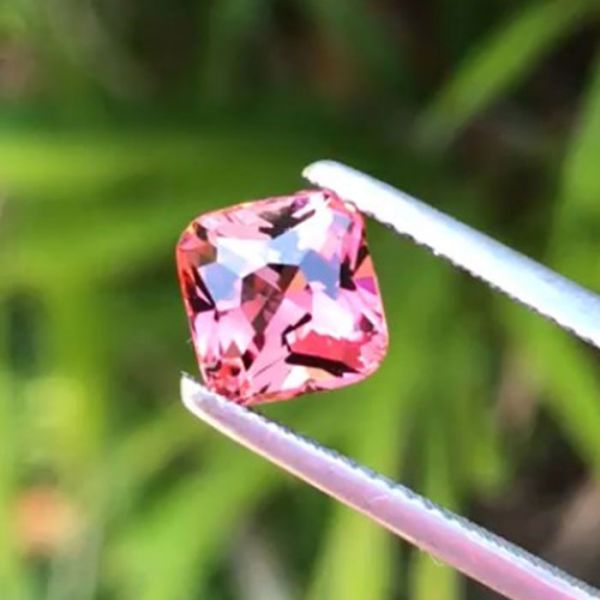 2.32克拉無燒無處理盧旺達橘粉色碧璽 山姆大叔寶石屋,碧璽,電氣石,寶石,珠寶,Sam'sGemStudio,Tourmaline,Gemstone,Gem,Jewelry