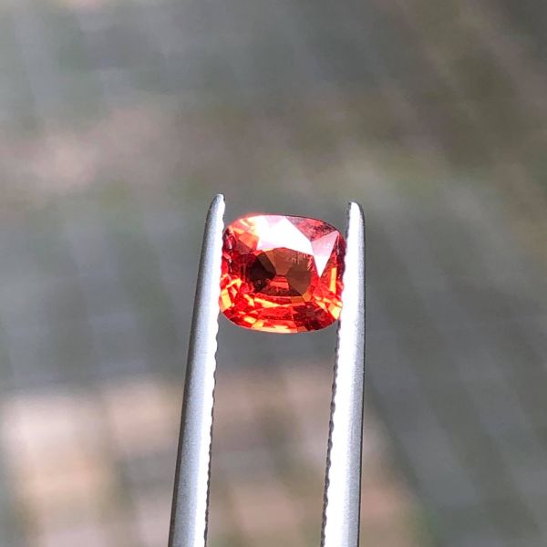 0.85克拉無燒無處理緬甸橘紅色尖晶石 山姆大叔寶石屋,尖晶石,寶石,珠寶,Sam'sGemStudio,Spinel,Gemstone,Gem,Jewelry