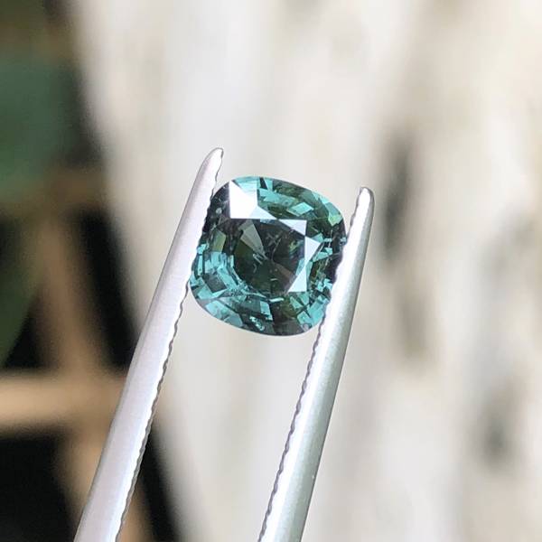 1.09克拉無燒無處理緬甸水鴨綠色尖晶石 山姆大叔寶石屋,尖晶石,寶石,珠寶,Sam'sGemStudio,Spinel,Gemstone,Gem,Jewelry