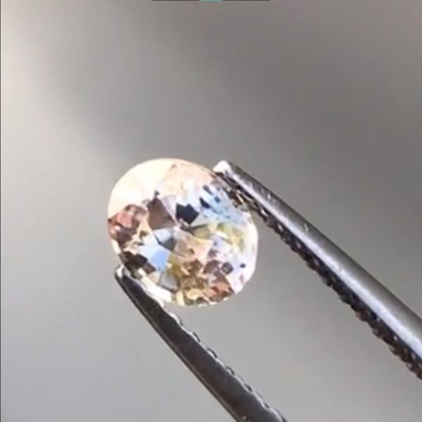 0.65克拉無燒無處理斯里蘭卡蜜桃色藍寶石 山姆大叔寶石屋,藍寶石,寶石,珠寶,Sam'sGemStudio,Sapphire,Gemstone,Gem,Jewelry