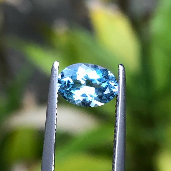 0.80克拉天然Vivid blue艷藍色海水藍寶 山姆大叔寶石屋,海水藍寶,寶石,珠寶,Sam'sGemStudio,Aquamarinl,Gemstone,Gem,Jewelry