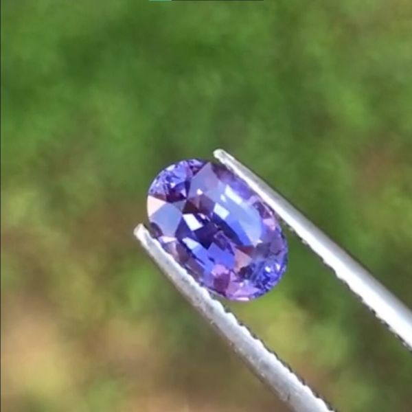 1.11克拉無燒無處理斯里蘭卡艷薰衣草色藍寶石 山姆大叔寶石屋,藍寶石,寶石,珠寶,Sam'sGemStudio,Sapphire,Gemstone,Gem,Jewelry