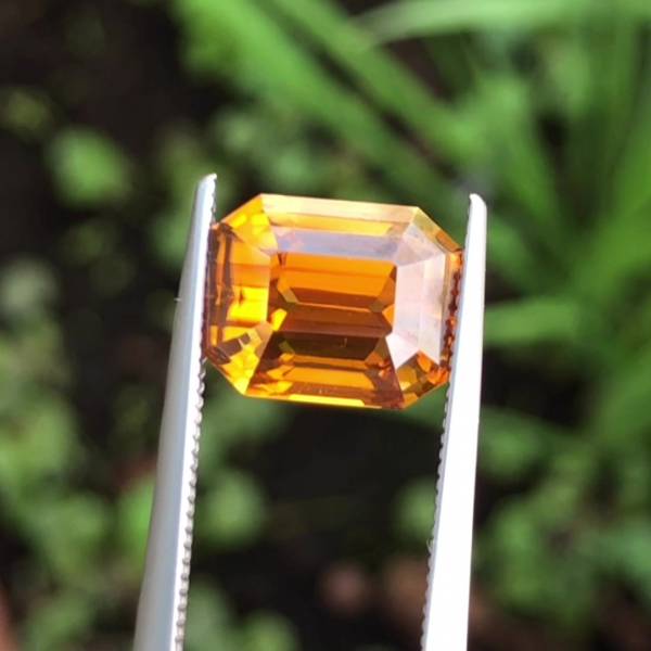 7.51克拉無燒無處理斯里蘭卡金黃色風信子石 山姆大叔寶石屋,風信子石,寶石,珠寶, Sam'sGemStudio,Zircon,Gemstone,Gem,Jewelry