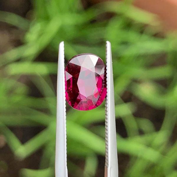 2.52克拉無燒無處理莫三比克紫紅色玫瑰榴石 山姆大叔寶石屋,石榴石,玫瑰榴石,寶石,珠寶, Sam'sGemStudio,Garnet,Rhodolite,Gemstone,Gem,Jewelry