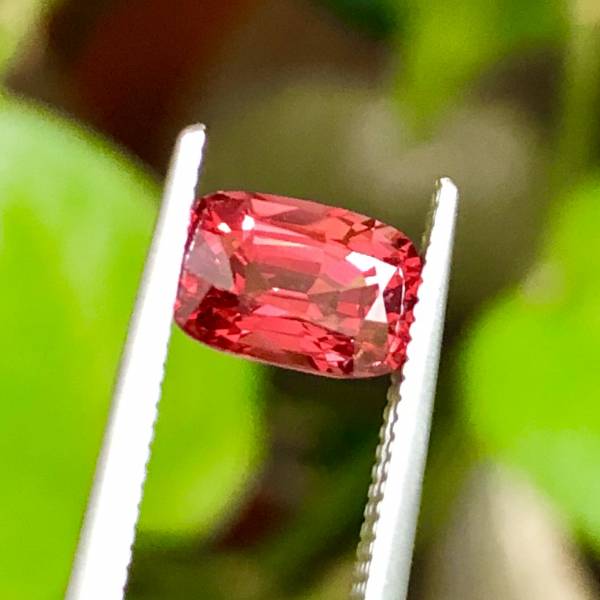 1.46克拉無燒無處理緬甸橘紅色火焰尖晶石 山姆大叔寶石屋,尖晶石,寶石,珠寶,Sam'sGemStudio,Spinel,Gemstone,Gem,Jewelry