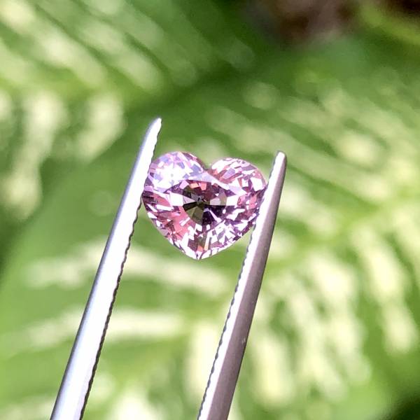 1.43克拉無燒無處理緬甸薰衣草粉紅色尖晶石愛心 山姆大叔寶石屋,尖晶石,寶石,珠寶,Sam'sGemStudio,Spinel,Gemstone,Gem,Jewelry
