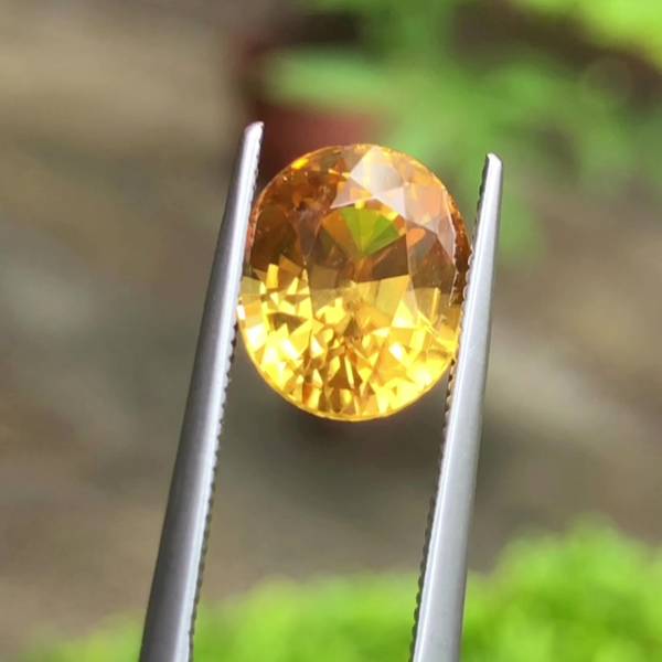 5.99克拉無燒無處理斯里蘭卡黃色風信子石 山姆大叔寶石屋,風信子石,寶石,珠寶, Sam'sGemStudio,Zircon,Gemstone,Gem,Jewelry