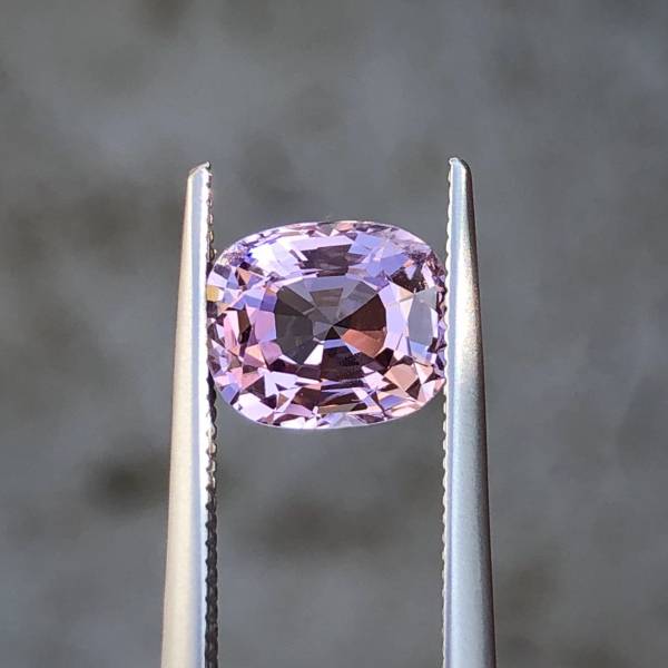 2.19克拉無燒無處理緬甸薰衣草淡粉紅色尖晶石 山姆大叔寶石屋,尖晶石,寶石,珠寶,Sam'sGemStudio,Spinel,Gemstone,Gem,Jewelry