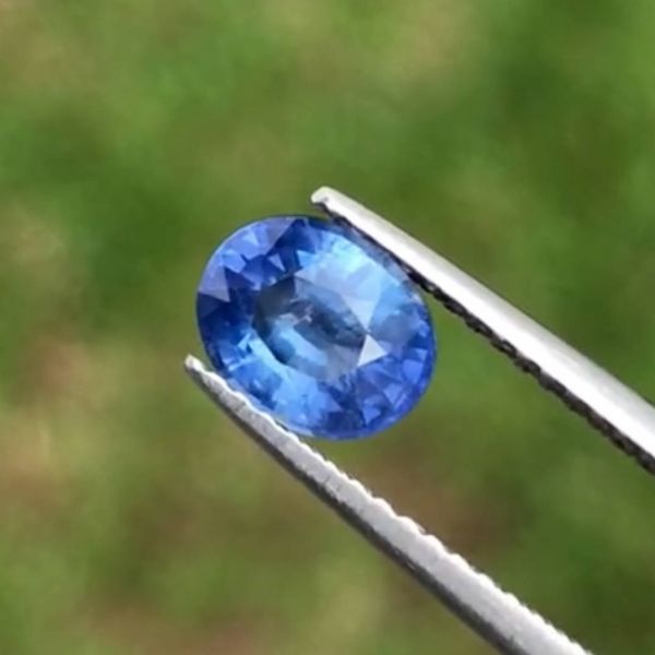 1.14克拉無燒無處理斯里蘭卡艷彩矢車菊藍色藍寶石 山姆大叔寶石屋,藍寶石,寶石,珠寶,Sam'sGemStudio,Sapphire,Gemstone,Gem,Jewelry