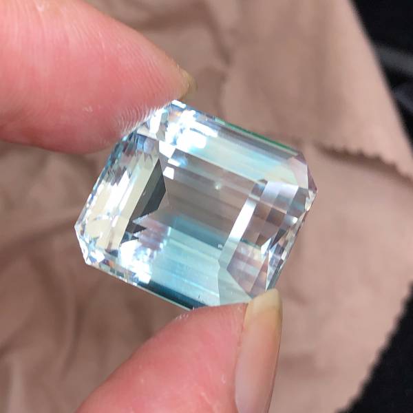 【詢價】63.72克拉無燒無處理斯里蘭卡海水藍寶 山姆大叔寶石屋,海水藍寶,寶石,珠寶,Sam'sGemStudio,Aquamarinl,Gemstone,Gem,Jewelry
