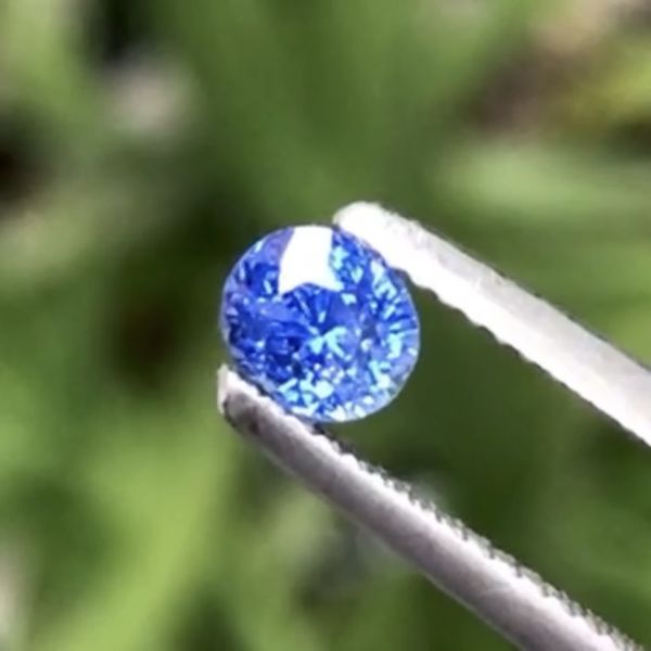 1.03克拉無燒無處理斯里蘭卡艷彩矢車菊藍色藍寶石 山姆大叔寶石屋,藍寶石,寶石,珠寶,Sam'sGemStudio,Sapphire,Gemstone,Gem,Jewelry