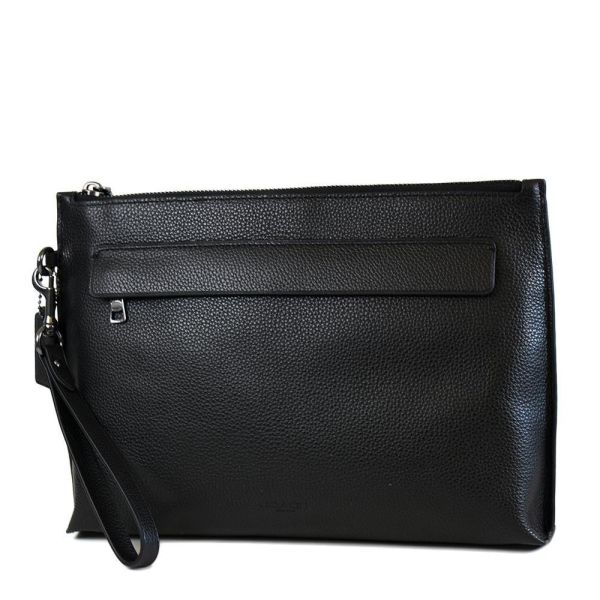 Coach 簡約皮革手拿包 