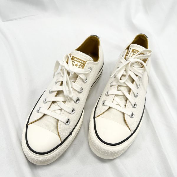 Converse 厚底4cm增高小白鞋 