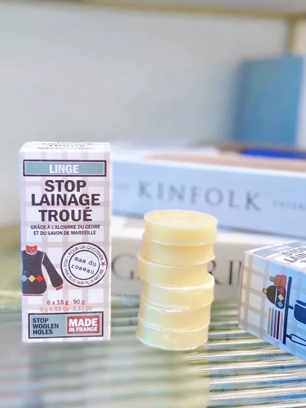 [福利品] Mas Du Roseau 雪松馬賽皂櫥櫃防蟲塊 