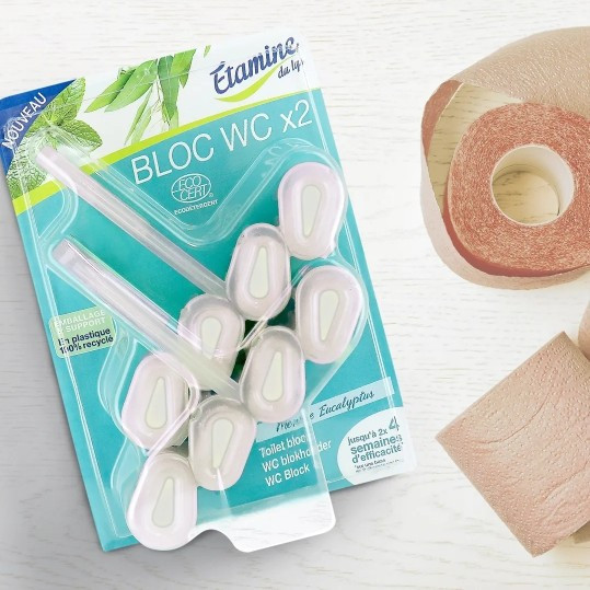 法國 ETAMINE 馬桶自動清潔除臭芳香掛球 2入組 