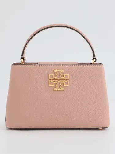 Tory Burch Britten 復古黛妃手提包 (稀缺粉) 